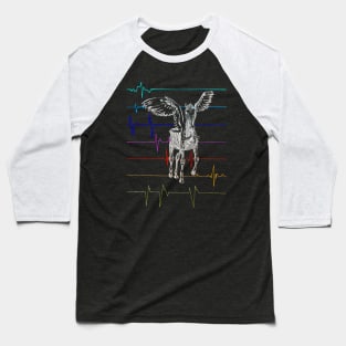 Pegasus Flatlining 2 Baseball T-Shirt